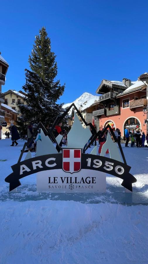 Arc 1950 - Appt 2Ch - 6 Pers - Res 5* Luxe - Piscine, Sauna, Hamman, Jacuzzi - Classe 5 Cristaux Paradiski Les Arcs  Bagian luar foto