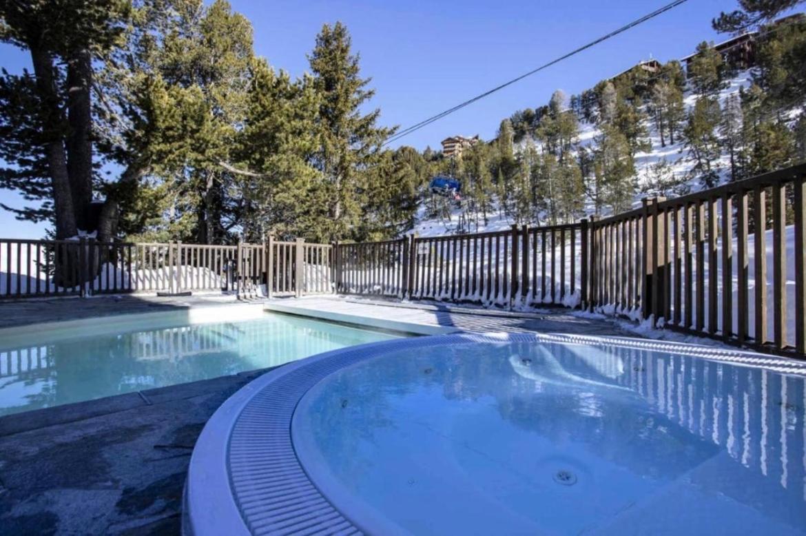 Arc 1950 - Appt 2Ch - 6 Pers - Res 5* Luxe - Piscine, Sauna, Hamman, Jacuzzi - Classe 5 Cristaux Paradiski Les Arcs  Bagian luar foto