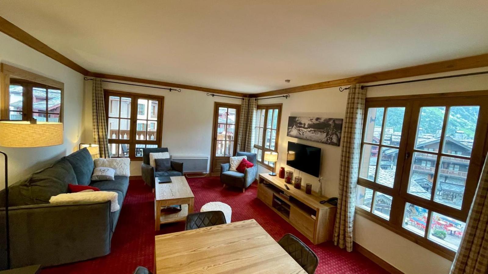 Arc 1950 - Appt 2Ch - 6 Pers - Res 5* Luxe - Piscine, Sauna, Hamman, Jacuzzi - Classe 5 Cristaux Paradiski Les Arcs  Bagian luar foto