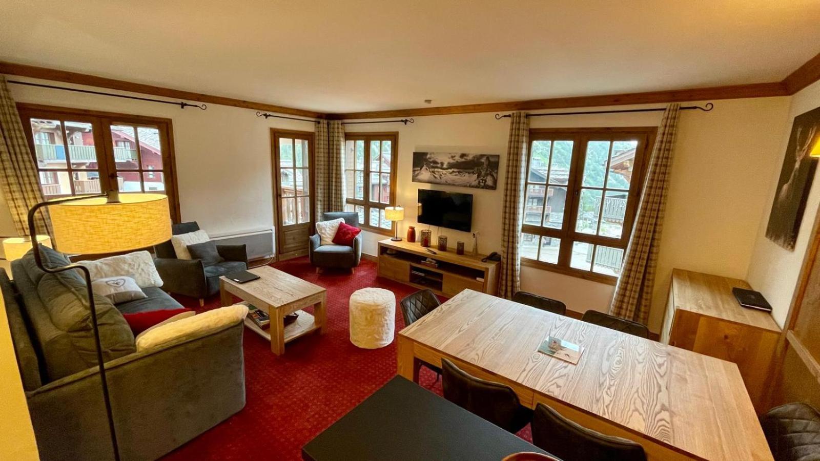 Arc 1950 - Appt 2Ch - 6 Pers - Res 5* Luxe - Piscine, Sauna, Hamman, Jacuzzi - Classe 5 Cristaux Paradiski Les Arcs  Bagian luar foto